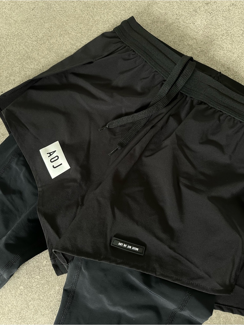 Art of Jiu Jitsu Athletic Leggings with Attached Shorts size Small - Picture 4 of 8